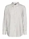 VERO MODA Bluza 'LINN'  temno bež / bela