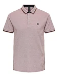 Only & Sons Poloshirt/ T-Shirt Fletcher cappuccino/schwarz