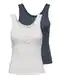 ONLY Top 'SIMPLE'  marine modrá / offwhite