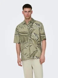 Only & Sons Hemd Baxtor (1-tlg) grün/khaki/oliv/Tanne