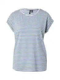 Tričko 'AVA' marine modrá / offwhite
