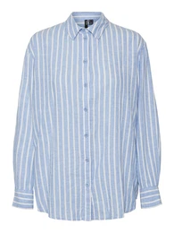 Bluza 'VMLinn' plava / prljavo bijela