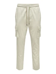 Only & Sons Hose LINUS (1-tlg) hellgrau