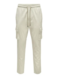 Only & Sons Hose LINUS (1-tlg) hellgrau