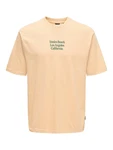 Only & Sons T-Shirt 'ONSKENNY' khaki/pfirsich