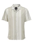 Only & Sons Hemd Caiden khaki/weiß