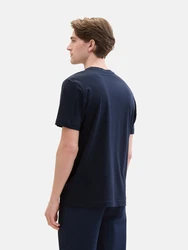 TOM TAILOR T-Shirt royalblau/dunkelblau/weiß