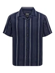 Only & Sons Hemd TREV navy/wei