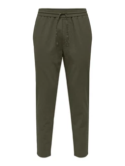 ONLY & SONS 7/8-Hose ONSLinus (1-tlg) oliv ONLY & SONS 7/8-Hose ONSLinus (1-tlg) oliv