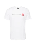 The North Face Mens Short Sleeve Never Stop Exploring Tee rot/schwarz/weiß