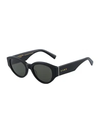 Sonnenbrille 'Barker' gold / schwarz / silber