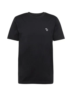 Abercrombie & Fitch T-Shirt taupe/schwarz/weiß