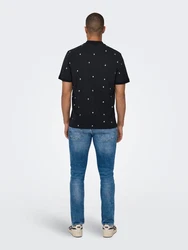 Only & Sons Poloshirt 'DAVE' Dunkelblau (7491)