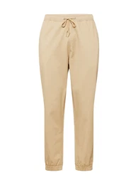 Hose beige / schwarz