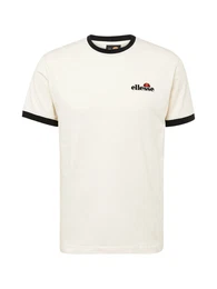 T-Shirt 'Meduno' ecru / orange / schwarz