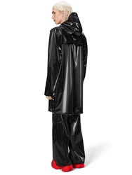 RAINS Jacke Mantel schwarz