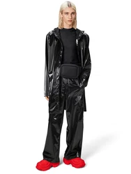 RAINS Jacke Mantel schwarz