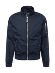 Schott NYC Jacke Kenny dunkelblau/orange/schwarz