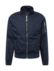 Schott NYC Jacke Kenny dunkelblau/orange/schwarz