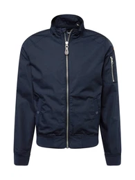 Jacke dunkelblau / orange / schwarz