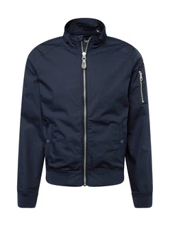 Schott NYC Jacke Kenny dunkelblau/orange/schwarz