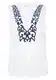 LASCANA Bluza  morsko plava / bijela