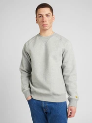 Carhartt WIP Sweatshirt 'Chase' graumeliert