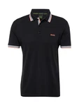 BOSS Poloshirt 'Paddy' aprikose / schwarz / weiß