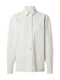 Halenka 'Lisanna' světle zelená / bílá