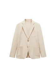 MANGO MAN Sakko Delave hellbeige