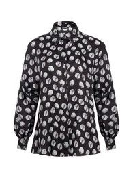 Bluza siva / crna / bijela