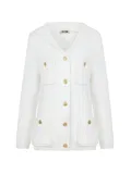 Bílé Kardigany s Zlatými Knoflíky image