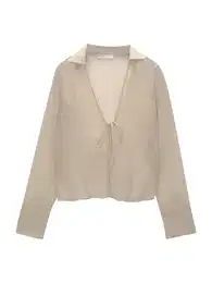 Bluza pastelno zelena