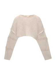 Svetr starobéžová