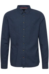 BLEND Hemd Burley blau