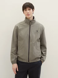 TOM TAILOR DENIM Jacke khaki/schwarz