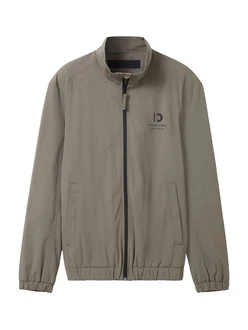 TOM TAILOR DENIM Jacke khaki/schwarz