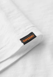 Superdry T-Shirt CREW NECK SLUB SS offwhite