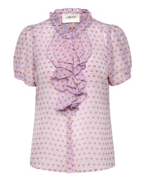 Halenka 'Kinia' koňaková / lenvandulová / offwhite