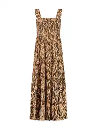 Letní šaty 'SEYCHELLES' velbloudí / písková / čokoládová