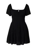 Černé Mini Šaty S Výstřihem Na Ramena image