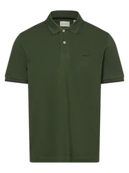 GANT Poloshirt TIPPING PIQUE RUGGER navy/dunkelgrün