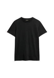 Superdry T-Shirt CREW NECK SLUB SS schwarz/Black