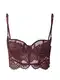 Hunkemöller Podprsenka čokoládová Hunkemöller Podprsenka čokoládová