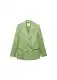 MANGO Blazer 'Tempoli'  zelena