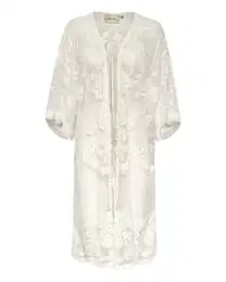 Kimono 'Barely' krémová