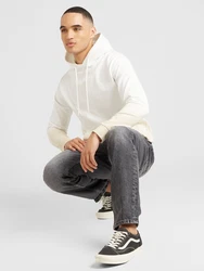 QS Sweatshirt beige/weiß