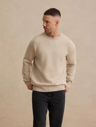 DAN FOX APPAREL Pullover 'Carlo' beige