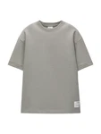 Pull&Bear T-Shirt hellgrau