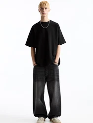 Pull&Bear T-Shirt schwarz